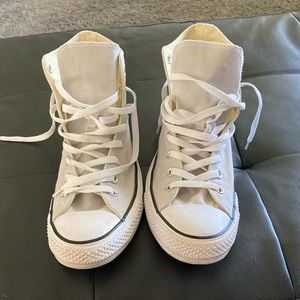 Light Grey Chuck Taylors